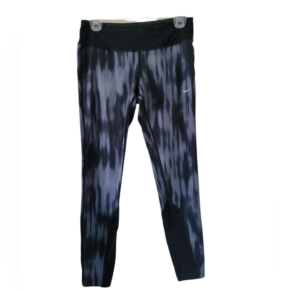Nike Dri Fit Grey Abstract Design Leggings